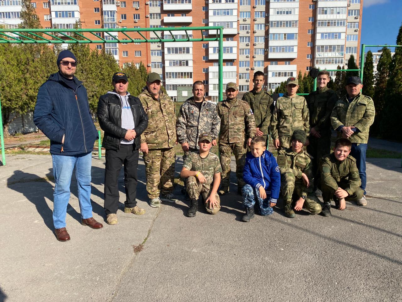 В Православном центре военно-патриотической подготовки «Пересвет» состоялась встреча воспитанников с выпускниками центра – участниками СВО